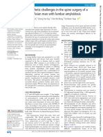 Published Spinal Amyloidosis