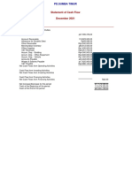 Statement of Cash Flow