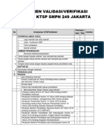 Instrumen Validasi KTSP