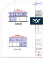 East Elevation: Schedule of Openings