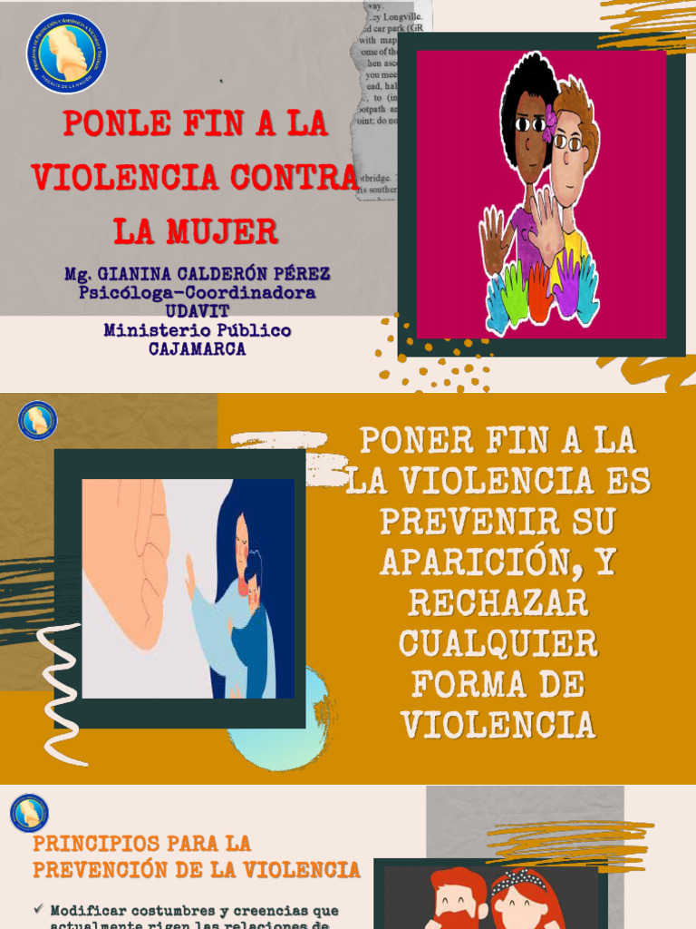Fin a la Violencia contra la Mujer | PDF | Violencia | Masculinidad