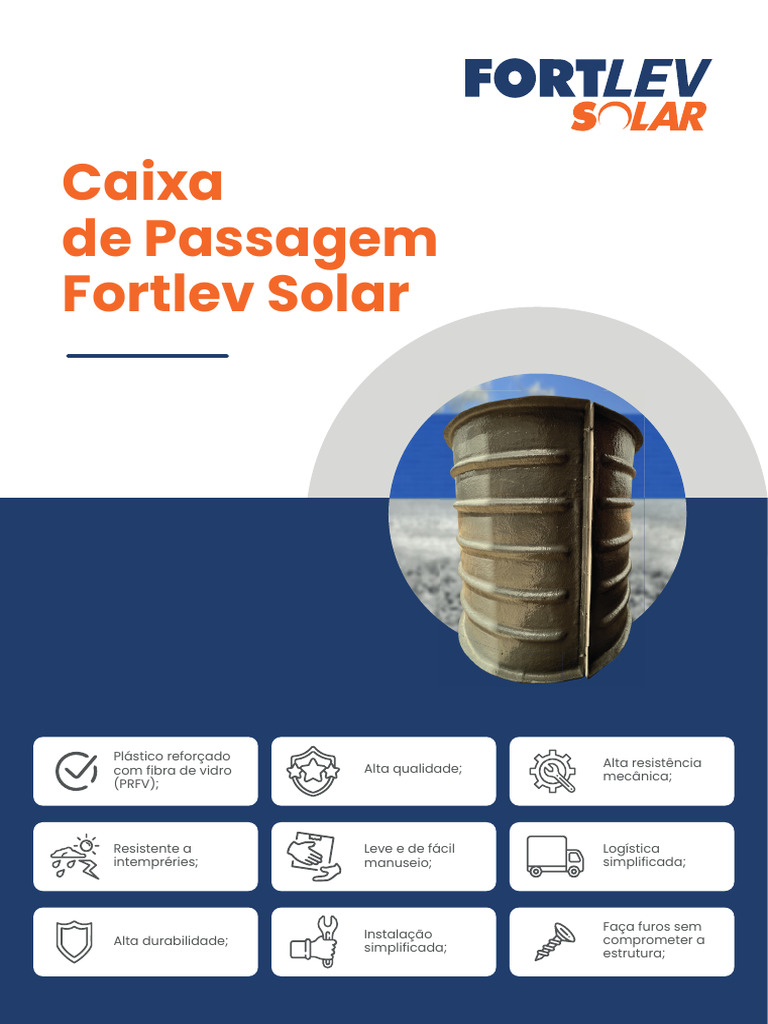 Caixa de Passagem Fortlev Solar | PDF
