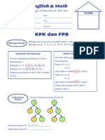 KPK Dan FPB Grade 5