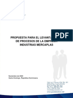 Propuesta Levantamiento de Procesos