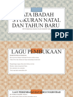 Tata Ibadah 09012024