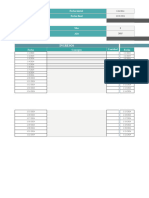 Plantilla Excel Control de Gastos