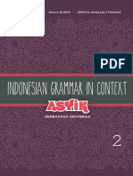 Indonesian Grammar in Context Asyik Berbahasa Indonesia, Volume 2 (English and Indonesian Edition) (Ellen Rafferty, Molly F Burns Etc.)