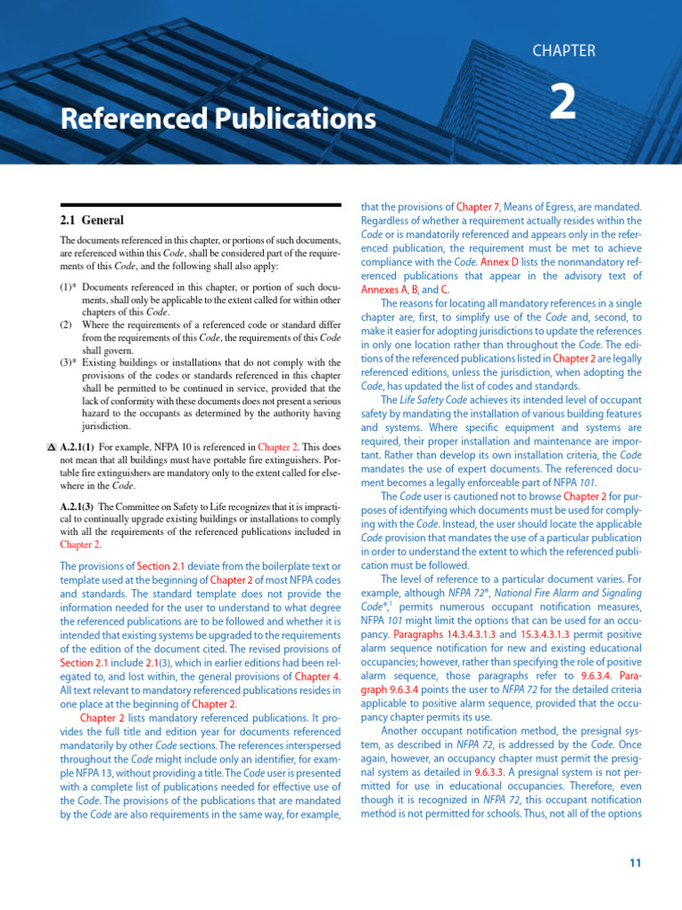 NFPA 101 Handbook 2018 42 | PDF | Safety