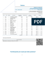 Factura: "Contribuyendo Por El País Que Todos Queremos"