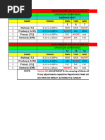 Store Dept Duty Roster: Puja 2023 | PDF | Hindu Worship | Kali