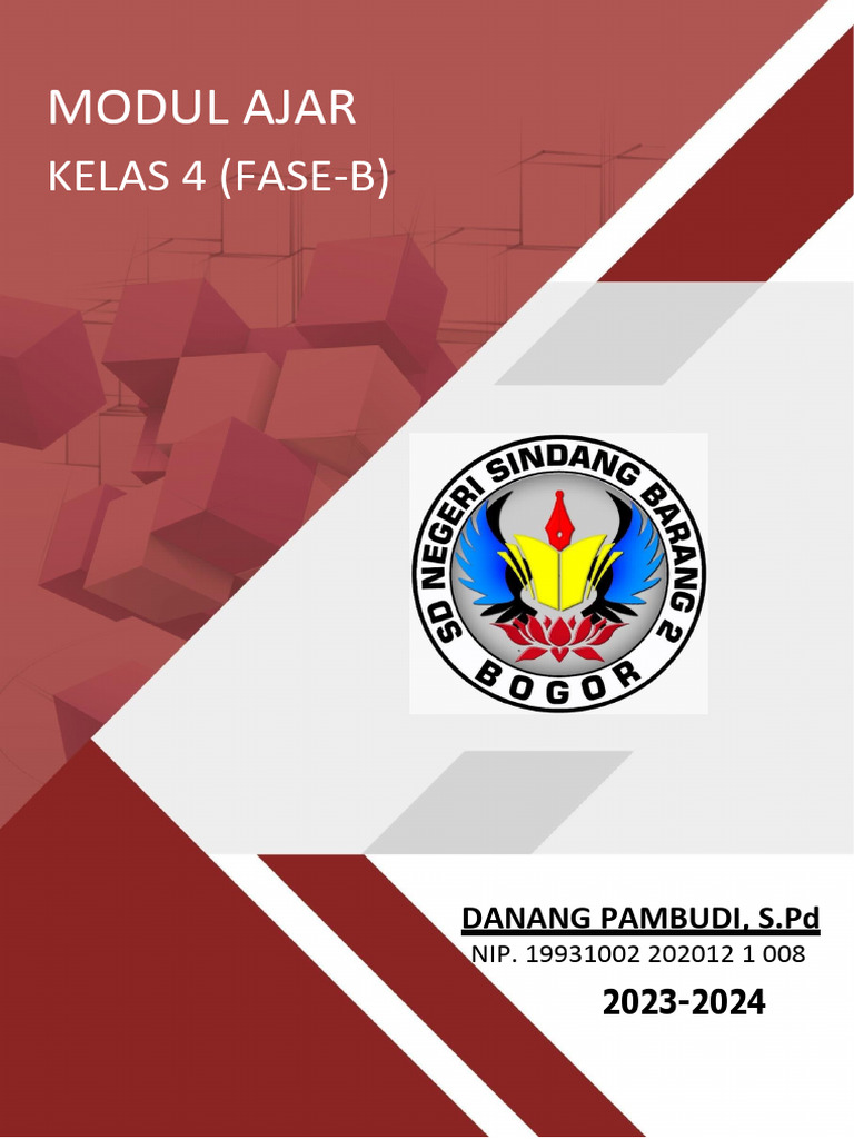 Modul Ajar Kelas 4 Fase B. | PDF