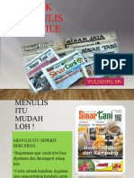 Menulis Feature BSIP