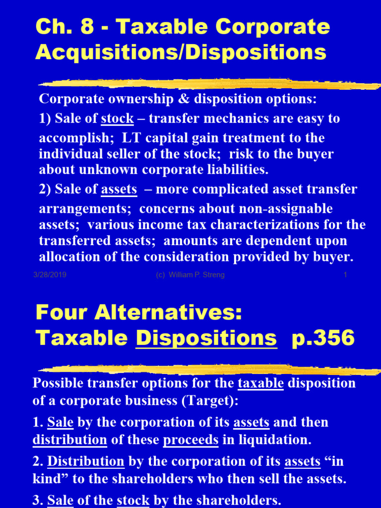 8 Acquisition Disposition Download Free PDF Stocks Capital Gains Tax