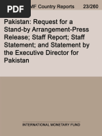 [9798400248511 - IMF Staff Country Reports] Volume 2023 (2023)_ Issue 260 (Jul 2023)_ Pakistan_ Request for a Stand-by Arrangement-Press Release; Staff Report; Staff Statement; and Statement by the Executive Di