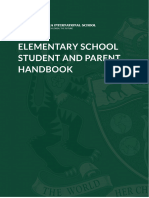 MKIS ES - ECE Student - Parent Handbook 2022-2023