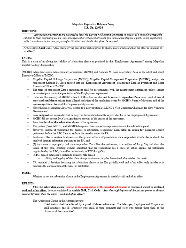 magellan-capital-vs-rolando-zosa-pdf-arbitration-arbitration-clause