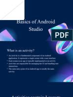 Basics of Android Studio