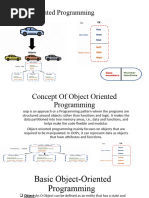 Object Oriented Programming