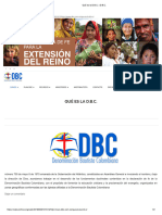 Qué es la D.B.C. _ D.B.C_