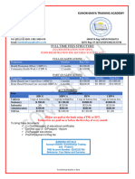 2024 Full Time Fees