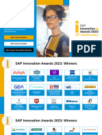 SAP Innovation Awards 2023