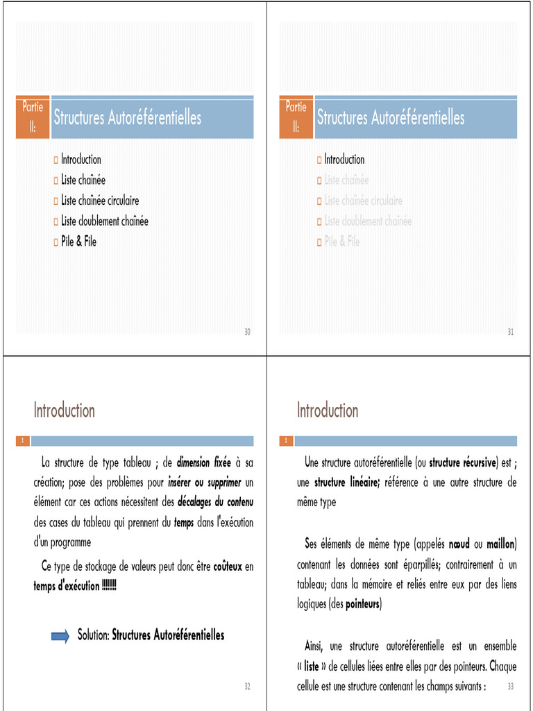 Structures de Listes Chaînées en Python | PDF | Pointeur (programmation ...