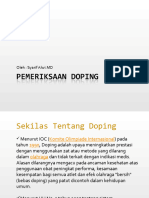 Pemeriksaan Doping