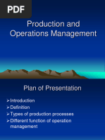 Production and Operations Management