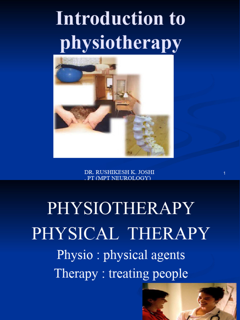 Introduction to Physiotherapy Basics | PDF | Physical Therapy | Health ...