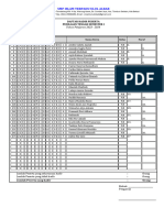 Daftar Hadir PTS-9B - 22 Lembar