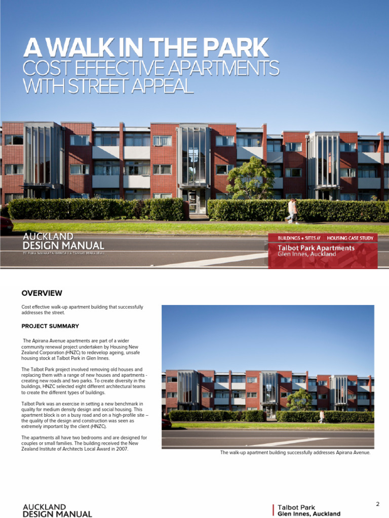 Case Study - Apartments - Talbot Park | PDF | Stairs | Apartment