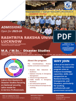 Disaster Studies Brochure