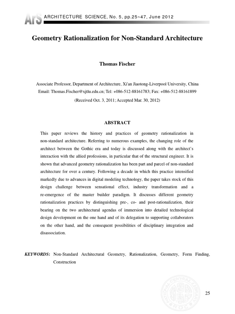 Geometry in Gothic Architecture | PDF | Geometry | Design