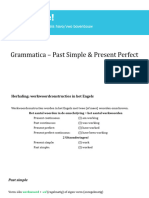 Grammar 1 - Past Simple & Present Prefect (Unit 1)