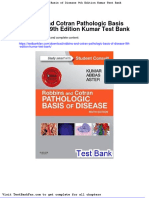 Dwnload Full Robbins and Cotran Pathologic Basis of Disease 9th Edition Kumar Test Bank PDF