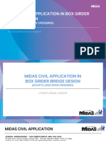 Midas Civil Application in Box Girder LRT 3