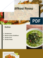 Modifikasi Resep