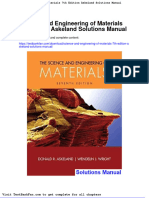 Dwnload Full Science and Engineering of Materials 7th Edition Askeland Solutions Manual PDF