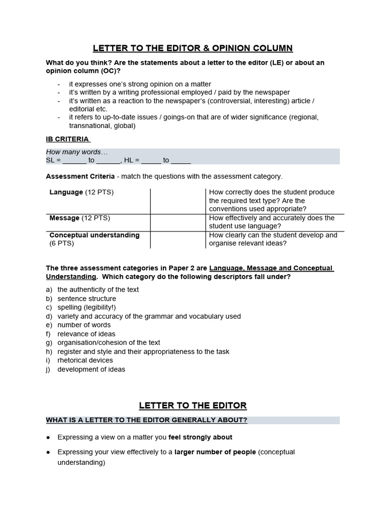 SEO Tips for Letters & Opinion Columns | PDF | Climate Change | Clean ...