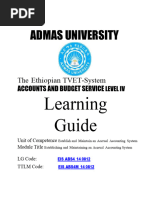 Establish and Maintain Accural Accounting System