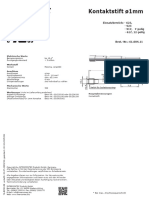 DA - Intercontec-61 004 11-Kontaktstift