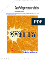 Dwnload Full Science of Psychology An Appreciative View 4th Edition King Solutions Manual PDF