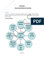 Chapter 1 Nature and Purpose of Business