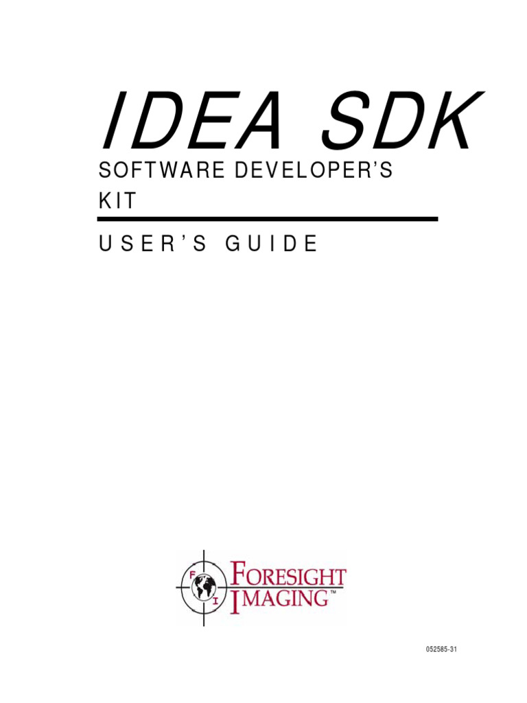 Sdk manual pdf