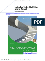 Dwnload Full Microeconomics For Today 9th Edition Tucker Solutions Manual PDF