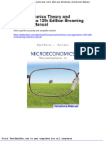 Dwnload Full Microeconomics Theory and Applications 12th Edition Browning Solutions Manual PDF