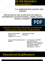 Protection of Soil Slope With Polymer As Waterproof Coating Material Under Various Rainfall Intensity