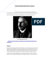 Ernest Rutherford's Model of the Atom