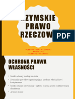 Ochrona Prawa Własności I Posiadania