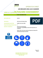 Air Breasker 25 Risk Assessment